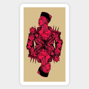 Red Queen Magnet